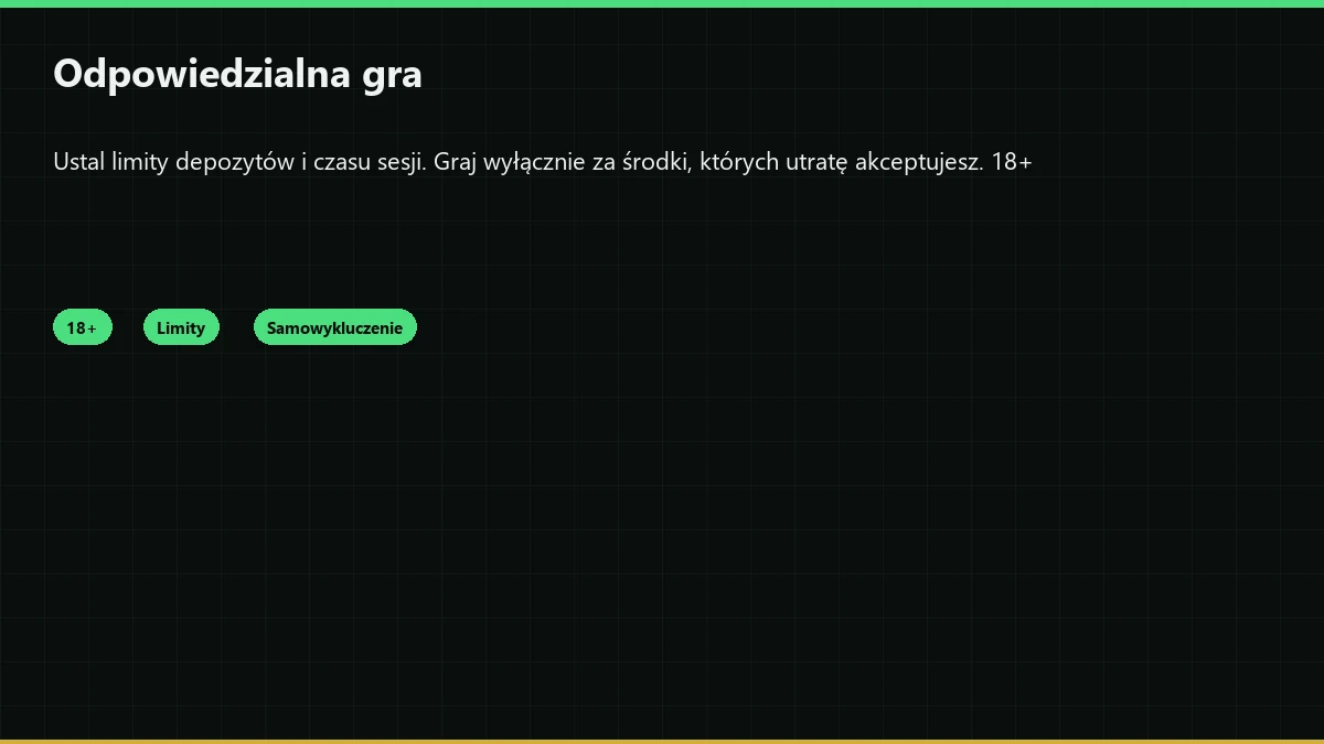 Odpowiedzialna gra w Verde Casino